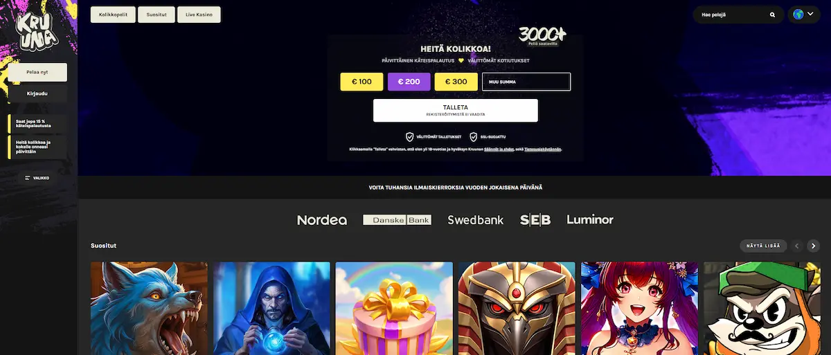 Kruuna Casino peliaula