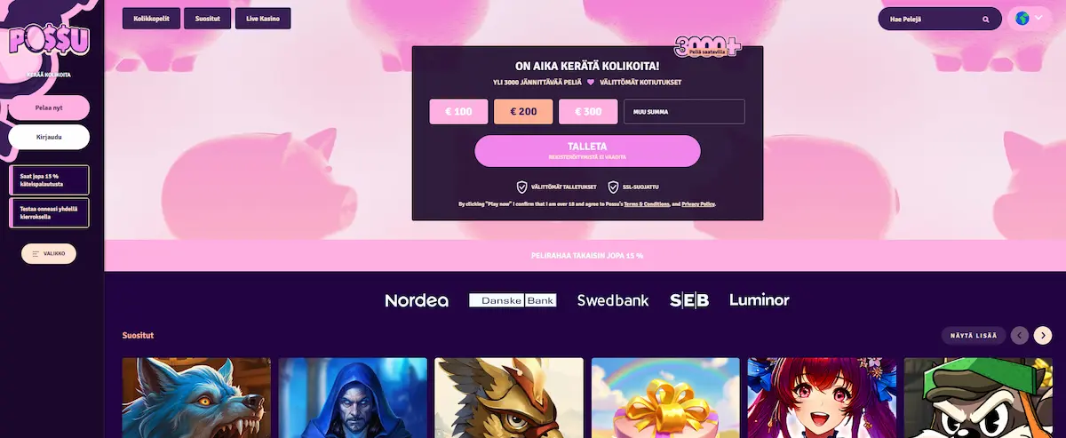 Possu Casino peliaula