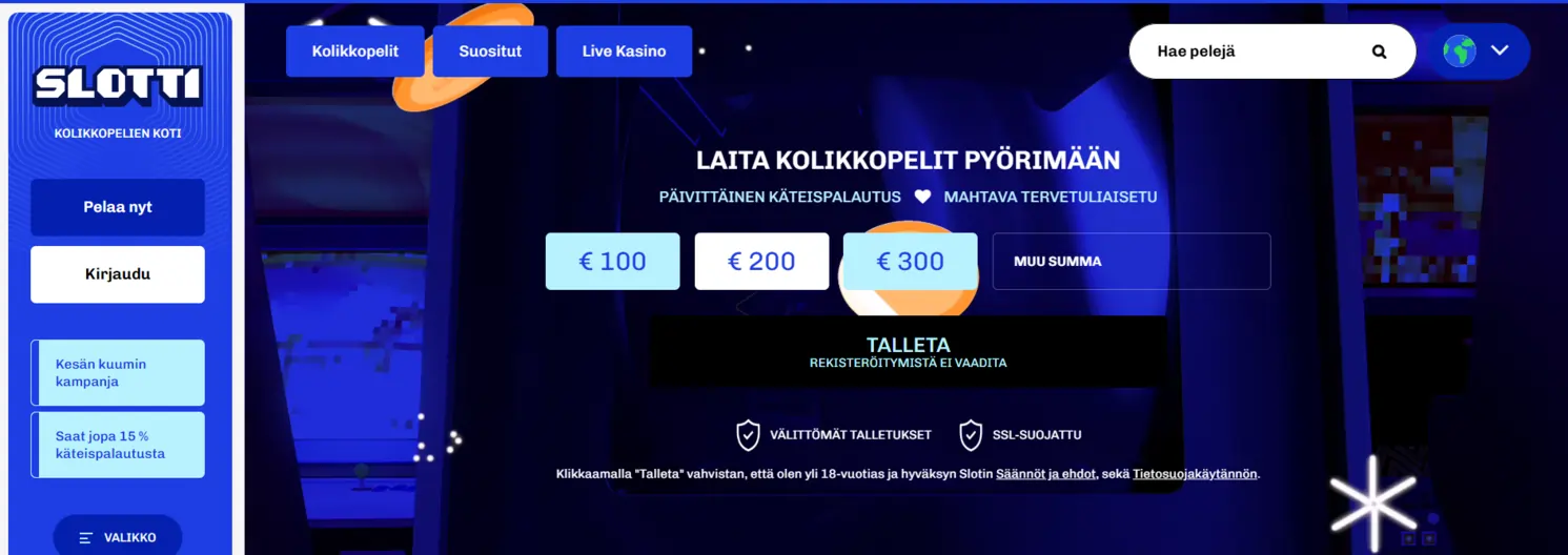 slotti casino banneri